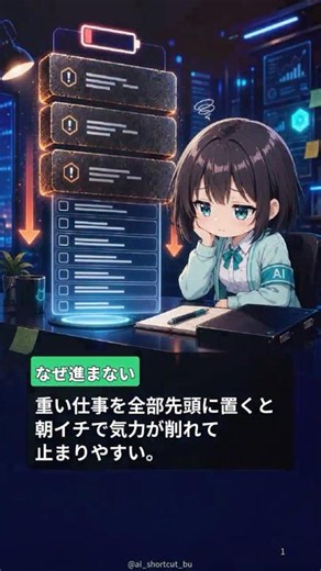 ToDoリスト、重い順に並べて詰んでた？AIに3分類で並べ替えさせる方法
