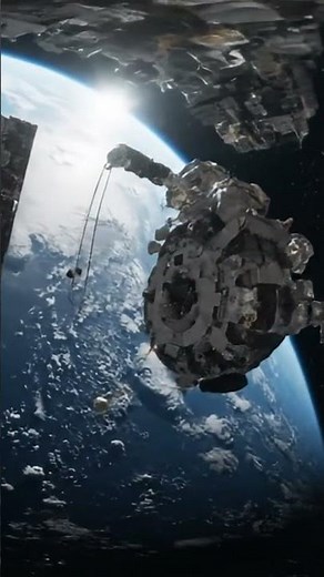 Astronaut Floating in Space | GoPro View