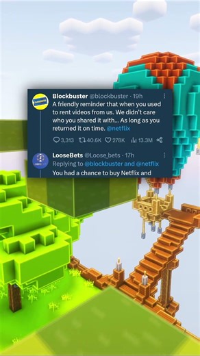 blockbuster vs Netflix 📺