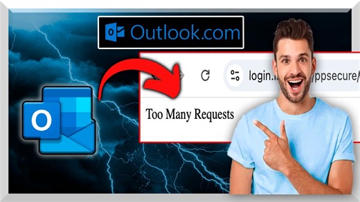 5.3K views · 17 reactions |  TOO MANY REQUESTS | ERROR OUTLOOK O HOTMAIL  ============== En este video vamos a solucionar unos de los errores que a muchos nos está pasando al ingresar a nuestro correo. #toomanyrequests #muchassolicitudes #demasiadassolicitudes #erroroutlook | Mastercito YT | Facebook