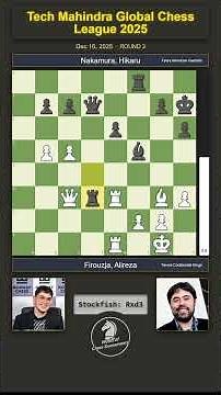 Alireza Firouzja vs Hikaru Nakamura | Tech Mahindra Global Chess League 2025 | Round 3