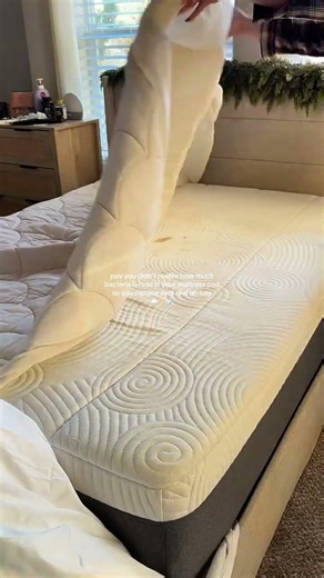 Washing your mattress pad will only do some much
