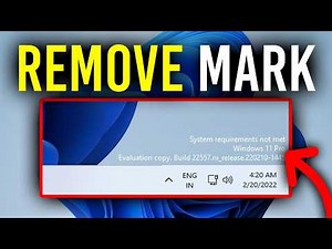 Remove The Annoying Windows 11 Watermark Permanently! (2026)