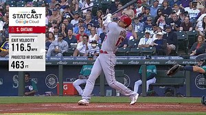 【 #エンゼルス 】#大谷翔平 ライトスタンド最上段に飛び込む第33号ホームラン！！82試合で33発は2006年プーホルス以降で最速です🔥 https://atmlb.com/3yCK5we #日本人選手情報 | MLB Japan