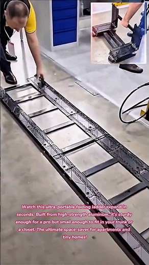 The Ladder in a Bag! 🎒🪜 Pocket-Sized Height #tools #tips #tricks #lifehacks #how #diy #ladder
