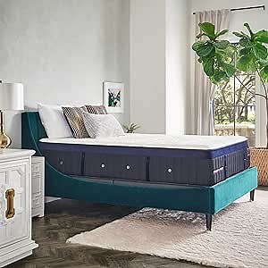 STEARNS & FOSTER Queen Lux Estate Hybrid Pollock Luxury Cushion Firm 15 inch Mattress Only