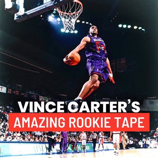 Vintage Hoops on Instagram: "Greatest rookie year highlights of all time. You won’t find anything better. What do y’all think, best rookie tape ever? In 1998, the NBA didn’t just get a new star; it witnessed a total atmospheric shift. Vince Carter exploded onto the scene with a combination of electric athleticism and polished skill that the league had never seen from a rookie. He wasn’t just a highlight-reel dunker; he was a highly skilled, three-level threat who looked like a maxed-out veteran