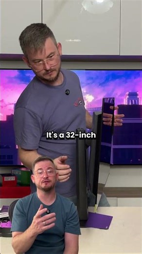 Building the Ultimate SFF PC Part 6 | The Monitor: ROG Strix OLED XG32UCWMG #shorts