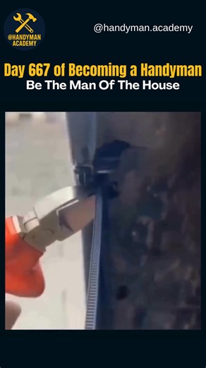 Follow @handyman.academy for more tips and daily updates 🎥 Zip ties on your car? 🤔 Fixing your underbody shield with zip ties might seem smart… but is it? ✅ Pros: – Super cheap 💸 – Easy to install 🛠️ – Stronger than some plastic clips 💪 ❌ Cons: – Can loosen over time 😬 – Not great with heat & vibration 🔥⚠️ 🚗 In a pinch? Heavy-duty zip ties work short-term. But for a real fix? Go with proper clips or screws. 🔩 Would YOU trust zip ties under your car? 👇 Tell us below! 💬 #CarHack #ZipTie