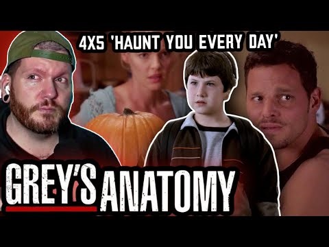 It's always making me cry! | First time watching Grey's Anatomy REACTION 4x5 'Haunt You Every Day'