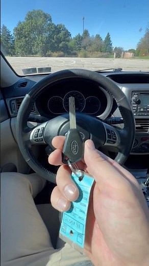 Ignition Inside the 2011 Subaru Impreza 2.5i Limited