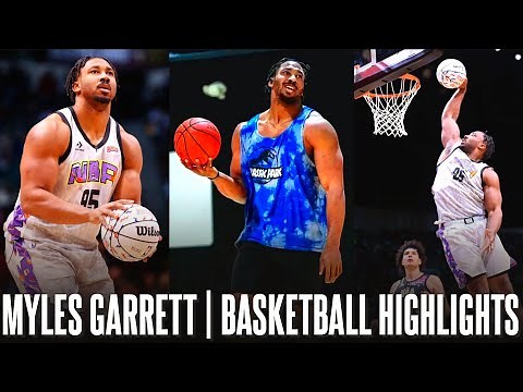 Myles Garrett Ultimate Basketball Compilation ᴴᴰ