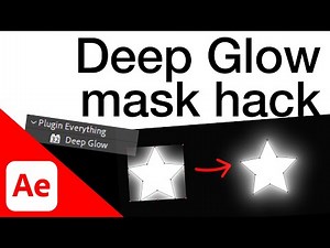 Deep Glow mask hack | Quick After Effects Tip
