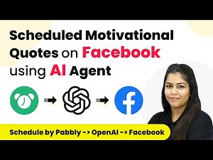 How to Scheduled Motivational Quotes on Facebook using AI Agent