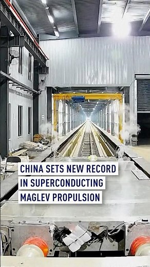 0–700 km/h in 2 seconds! China sets new record in superconducting maglev propulsion