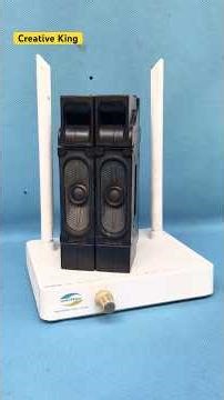 Turn your Wi-Fi router into a portable amplifier #shorts