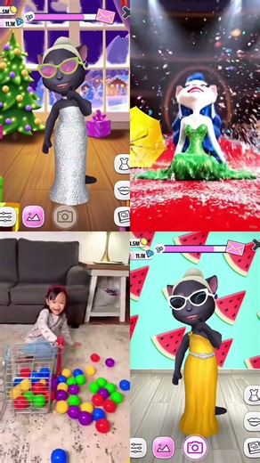 My Talking Angela – Funny Moments #mytalkingangela #shorts #funny