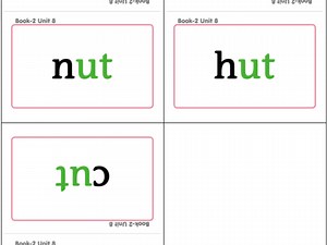 元辅字母组合ut发音为[ ʌt ] 【自然拼读】