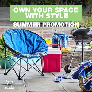 2.5K views · 24 reactions | Liven up your outdoor space with everything you need to keep the holiday spirit flowing. From comfy camping chairs, cooler boxes to tents and more! Visit your nearest #Checkers Hyper to shop all things outdoor. View range: https://bit.ly/3vzzoKA | Checkers | Facebook