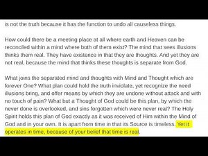 A.C.I.M. Workbook for Students Lesson 98.