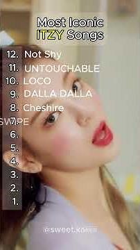 Most Iconic ITZY songs #kpop #kpopwins #kpopitzy #itzykpopsongs #kpopoldschool #itzy