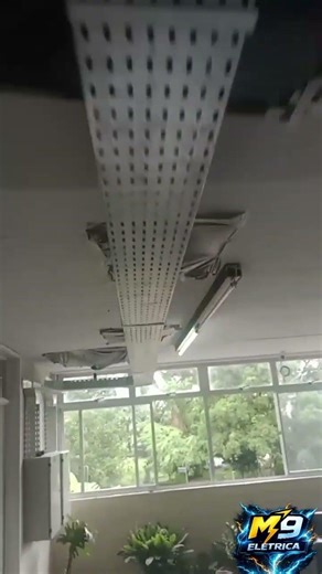 Montagem de Infraestrutura elétrica com eletro calha #eletricista #caminhoparaumavidamelhor