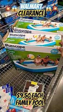 💥😱$9.50 Family Pools IN Clearance at Walmart😱💥#shorts #walmart #clearance #swimmingpool #summer