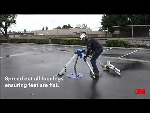 3M™ DBI-SALA® Rescue Davit System Setup