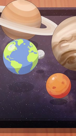Exploring the Solar System Mukbang Experience with Jupiter
