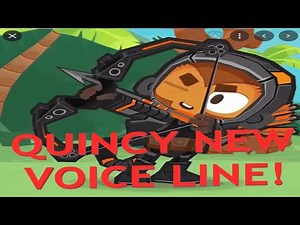 *NEW* BTD6 Quincy Secret New Voice Line - (NO JOKE)