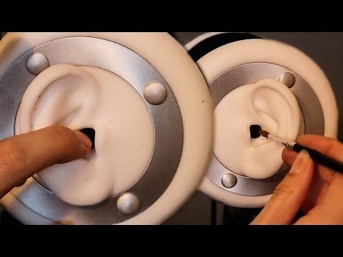 Rough ASMR: Inner Ear Brushing & Touching