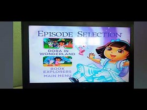 dora in wonderland dvd menu walkthrough