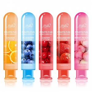 [Hot Item] Hot Selling Oral Sex Water Soluble Lubricant Fruit-Flavored Lubricant Sexual Water Based Personal Lubricant