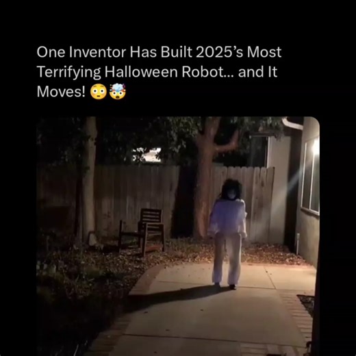 Kelvin on Instagram: "2025’s Most Terrifying Halloween Robot Has Arrived… And It Moves! 😳🤯 Halloween just got a whole lot scarier. While most people are putting up inflatable ghosts and fake cobwebs, one inventive creator has taken spooky season to a completely new level. Meet the 2025 Halloween Horror Automaton—a custom-built robot that is so realistic, so expressive, and so unsettling… people are literally stepping back when it starts to move. This isn't just a statue or a prop. It Walks. Mo