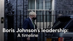 Boris Johnson's leadership: A timeline