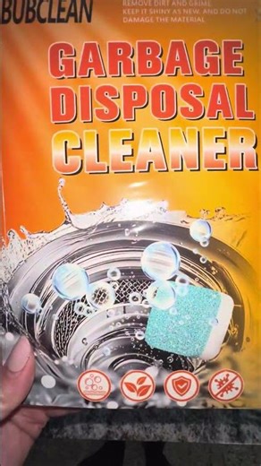 Garbage Disposal Cleaner Deodorizer Tablets | BUBCLEAN