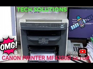 SETUP CANON MF4320d PRINTER WINDOWS11 |CANON MF4302d WINDOWS11 में SETUP कैसे करे | Tech Solutions