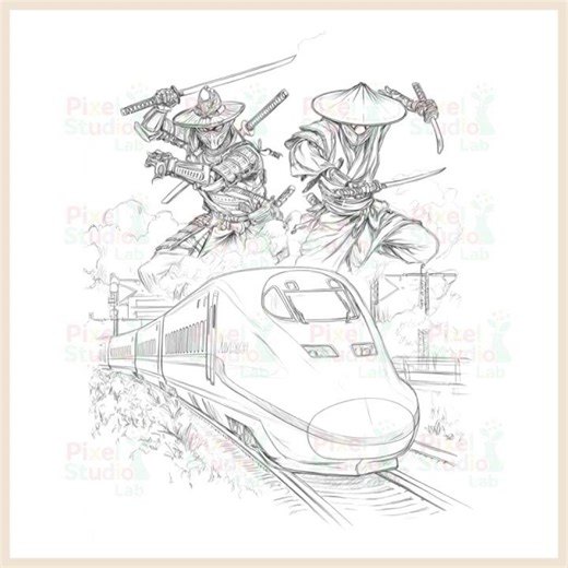 From Stress to Stillness: How Coloring Samurai Warriors Helps You Reclaim Focus