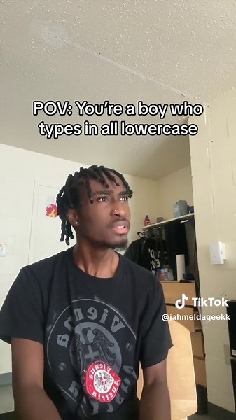 Cus why your auto caps off bro #fyp #foryou | How To Turn Off Auto Caps