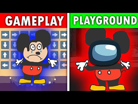 FNF Character Test | Gameplay VS Playground | Mokey Mouse (Wednesday's Infidelity) | Mickey Mouse