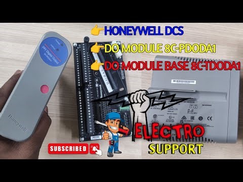 HONEYWELL DCS C300 DO MODULE CONTROL WIRING in bangali || HONEYWELL 8C-PDODA1 DIGITAL OUTPUT MODULE