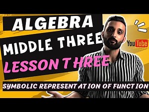 middle 3 |symbolic representation of function - polynomial function | lesson 3 -algebra