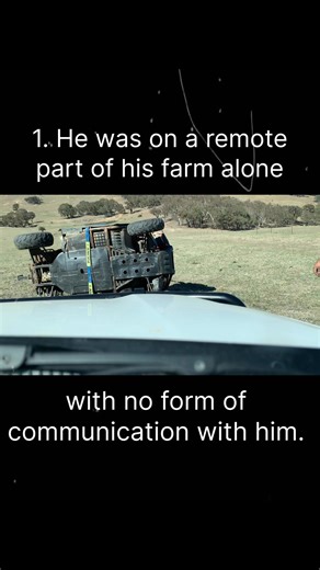 4 Big Mistakes Our Neighbour Made This Day. Are you ready for your own emergency? This happened. It can happen, even to you. How you prepare for this can save your life. Also… Be vigilant, if you see something that doesn’t quite look right, check it out. Better to be red faced and appear nosy than think, “If Only’. This video does not do justice to the steepness of this hill. Note how the recovery vehicle, an automatic V8 Landcruiser lurches forward on release of the brake and handbrake. (Notice