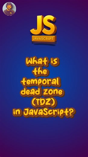 What is the temporal dead zone (TDZ) in JavaScript? #coding #shorts #jsinterview