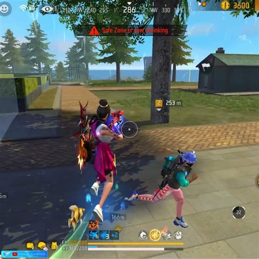 Team Wipeout ⚡☠ You Can't Escape From Me 🖥 Freefire #shortsfeed #freefire #anikagaming #ff