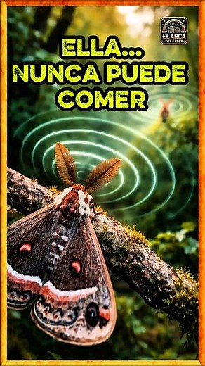 The giant MOTH that is born knowing it will NEVER be able to eat