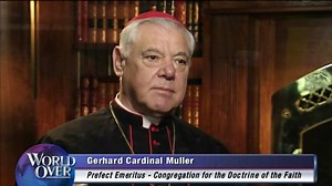 16K views · 205 reactions | World Over - GERHARD CARDINAL MULLER, the former head of the Vatican's Congregation for the Doctrine of the Faith with an encore of our exclusive interview discussing the diversity of opinion on communion for divorced and remarried Catholics and MUCH more. | EWTN | Facebook