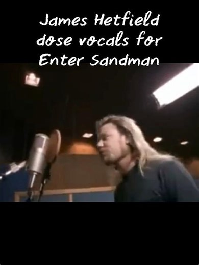 James dose the ￼voice lines for Enter Sandman￼