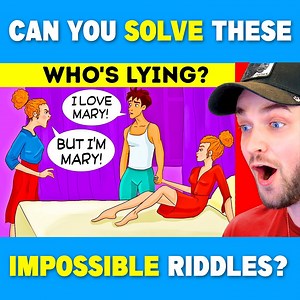 Can YOU solve these IMPOSSIBLE riddles? (ONLY 1% PASS) | Ali-A Reacts | Facebook