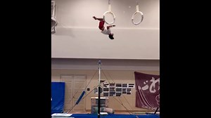 Slo-mo Video of the Day! HUGE kovacs!👏👏👏 @fusuke.gym | International Gymnast Magazine